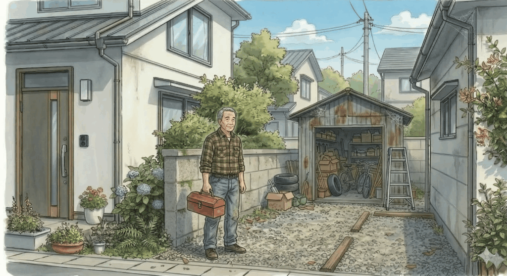 物置の解体を自分で